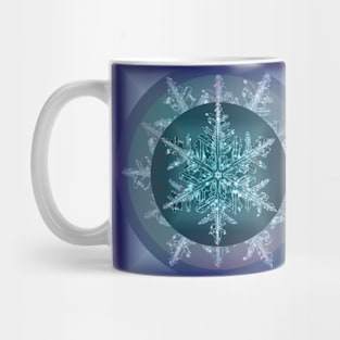 Snowflake mandala Mug